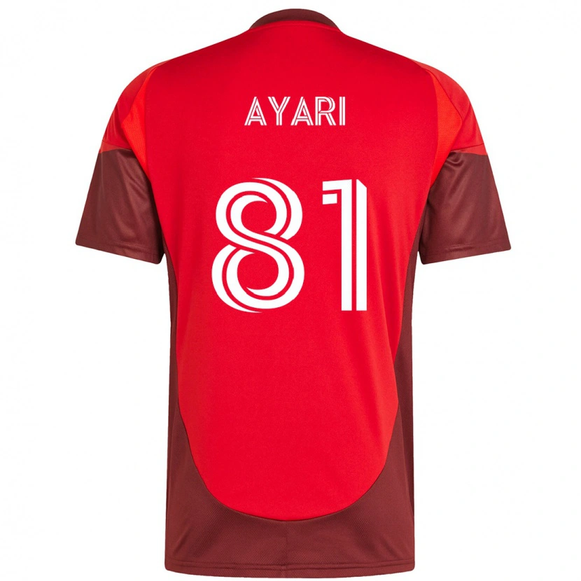 Danxen Herren Hassan Ayari #81 Weiß Rot Heimtrikot Trikot 2025/26 T-Shirt Schweiz