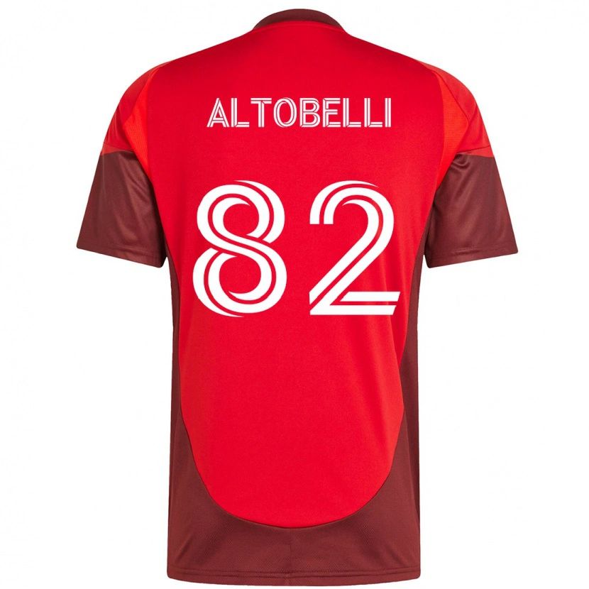 Danxen Herren Julian Altobelli #82 Weiß Rot Heimtrikot Trikot 2025/26 T-Shirt Schweiz