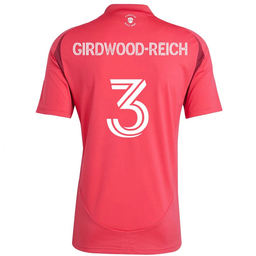 Danxen Herren Jake Girdwood-Reich #3 Weiß Magenta Heimtrikot Trikot 2025/26 T-Shirt Schweiz