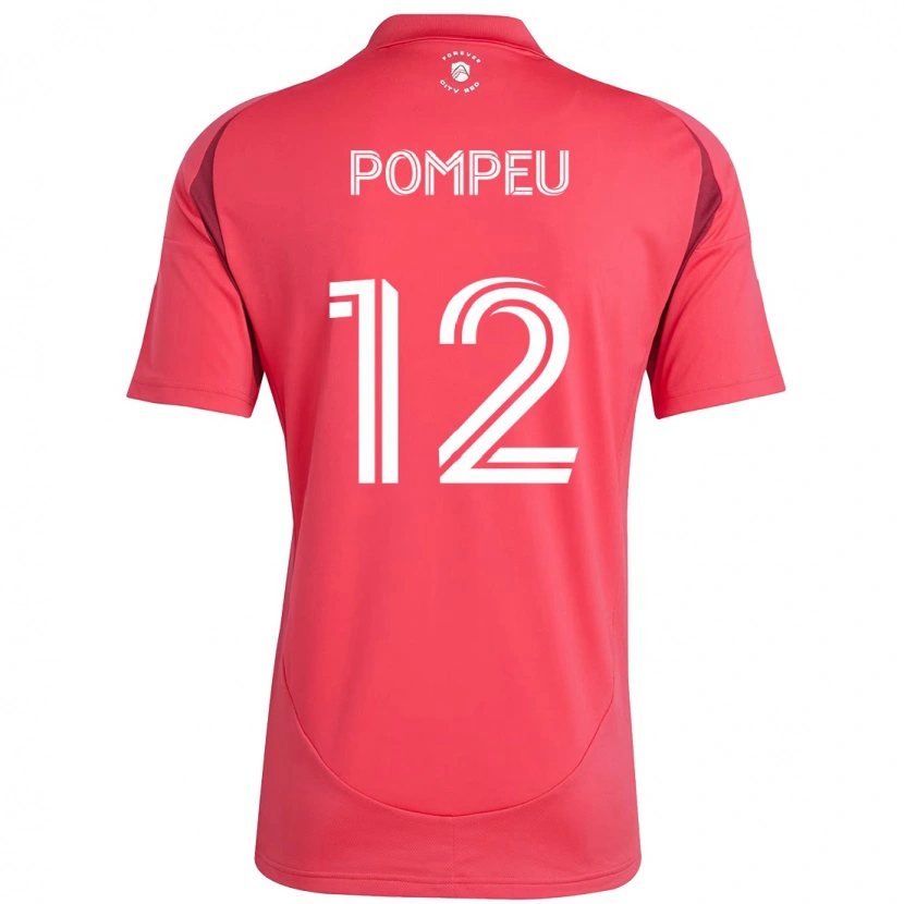 Danxen Herren Célio Pompeu #12 Weiß Magenta Heimtrikot Trikot 2025/26 T-Shirt Schweiz