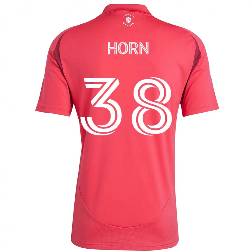 Danxen Herren Jannes Horn #38 Weiß Magenta Heimtrikot Trikot 2025/26 T-Shirt Schweiz