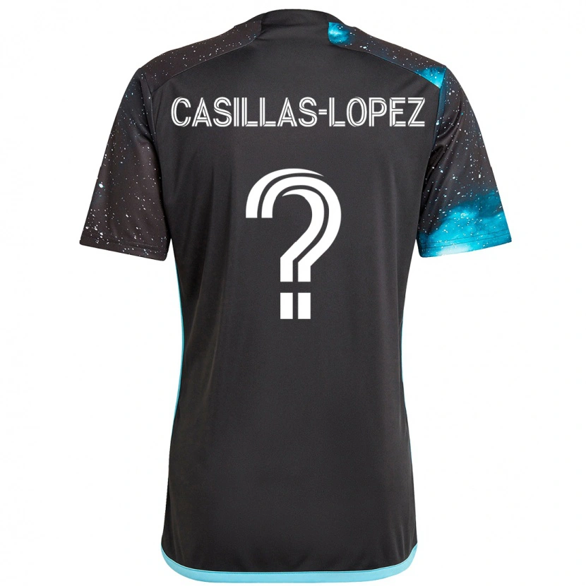 Danxen Herren Carlos Casillas-Lopez #0 Himmelblau Heimtrikot Trikot 2025/26 T-Shirt Schweiz