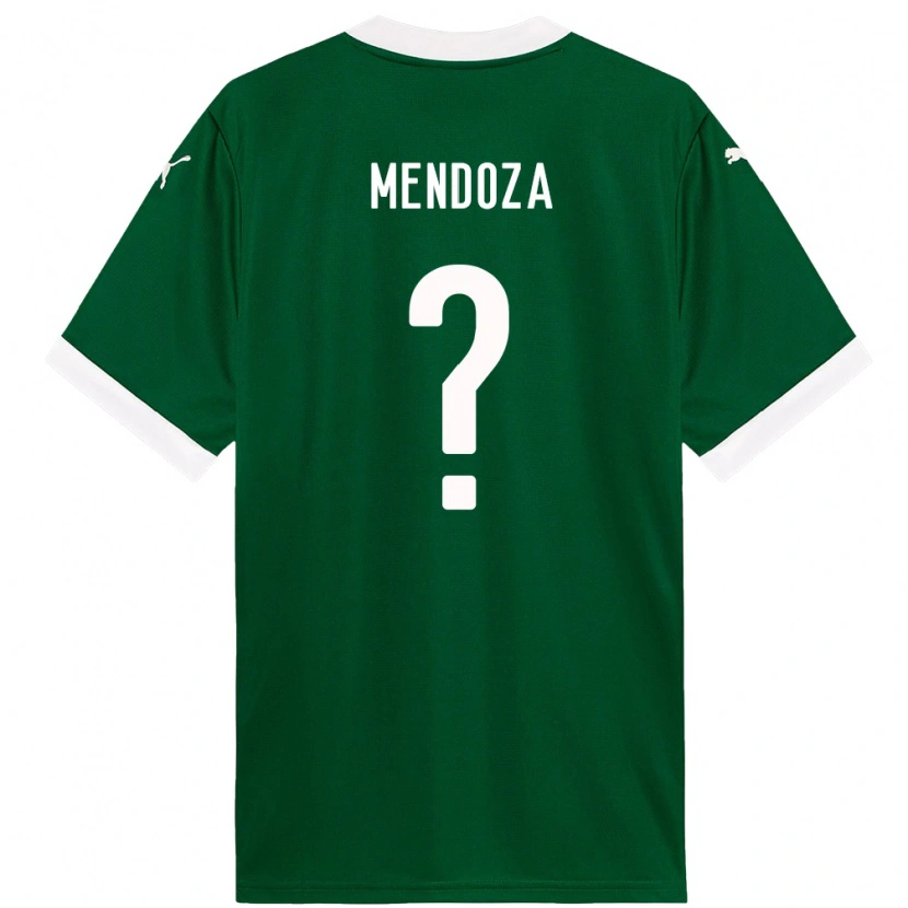 Danxen Herren Beymar Mendoza #0 Weiß Grün Heimtrikot Trikot 2025/26 T-Shirt Schweiz