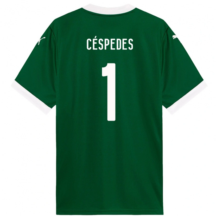 Danxen Herren Antonio Céspedes #1 Weiß Grün Heimtrikot Trikot 2025/26 T-Shirt Schweiz