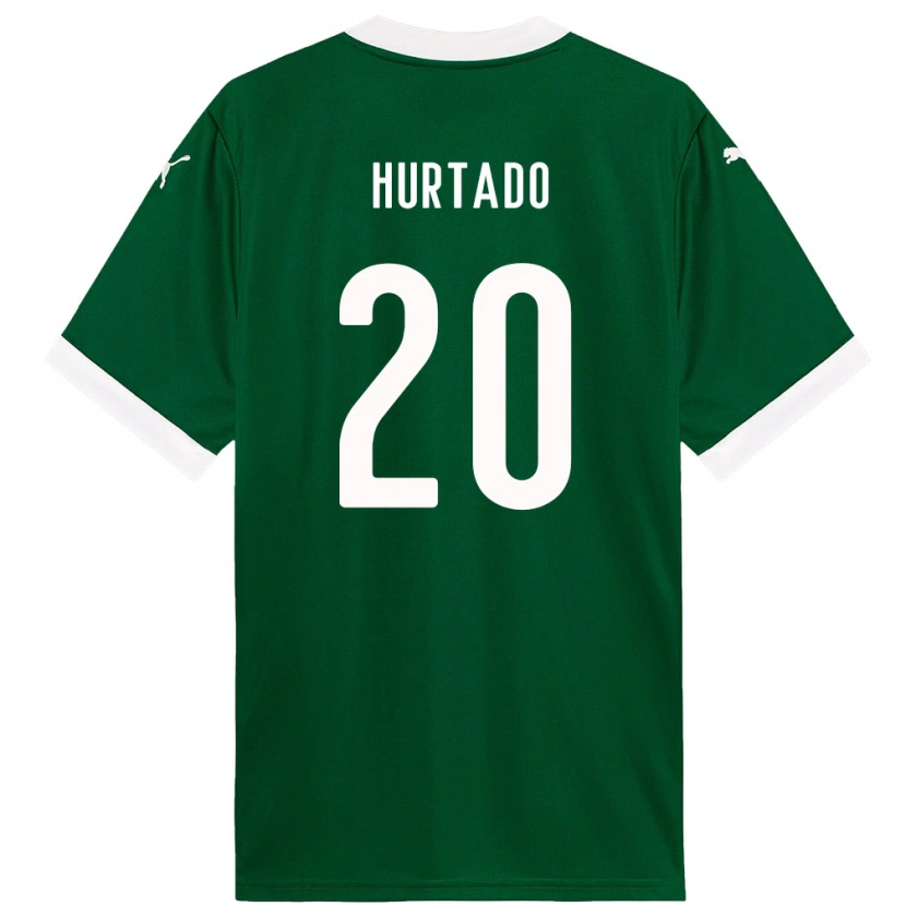 Danxen Herren Flavio Hurtado #20 Weiß Grün Heimtrikot Trikot 2025/26 T-Shirt Schweiz