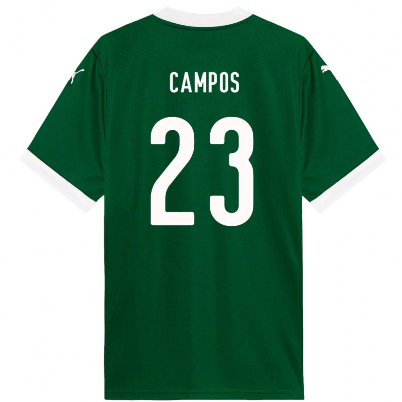 Danxen Herren Victor Campos #23 Weiß Grün Heimtrikot Trikot 2025/26 T-Shirt Schweiz