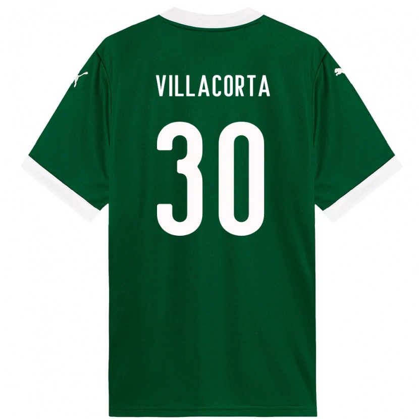 Danxen Herren Rodrigo Villacorta #30 Weiß Grün Heimtrikot Trikot 2025/26 T-Shirt Schweiz