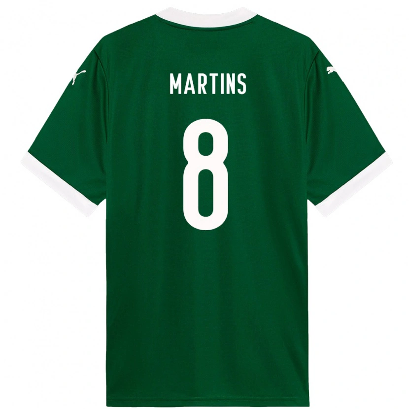 Danxen Herren Diany Martins #8 Weiß Grün Heimtrikot Trikot 2025/26 T-Shirt Schweiz