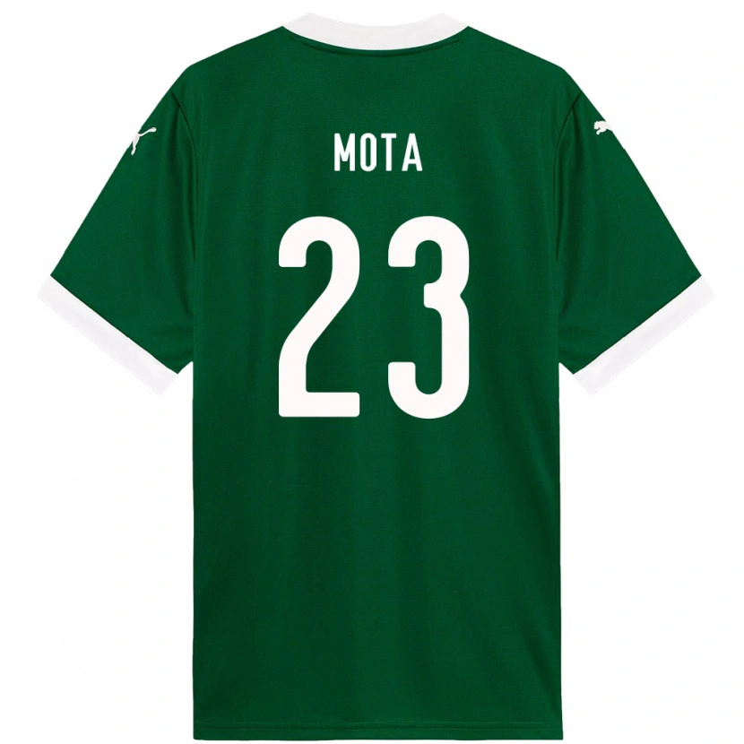 Danxen Herren Flávia Mota #23 Weiß Grün Heimtrikot Trikot 2025/26 T-Shirt Schweiz