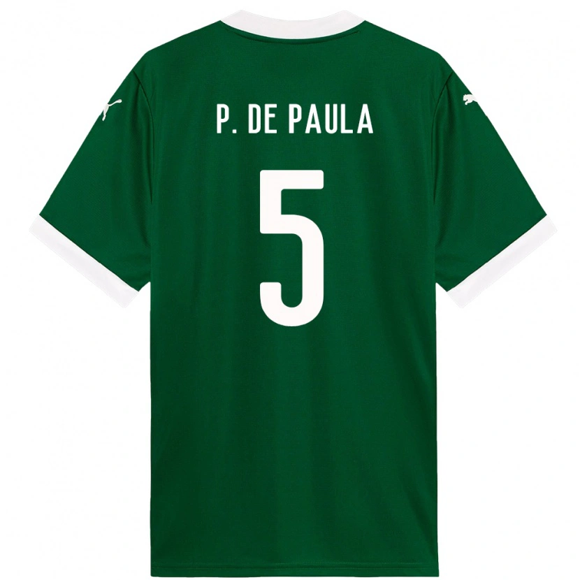 Danxen Herren Patrick De Paula #5 Weiß Grün Heimtrikot Trikot 2025/26 T-Shirt Schweiz