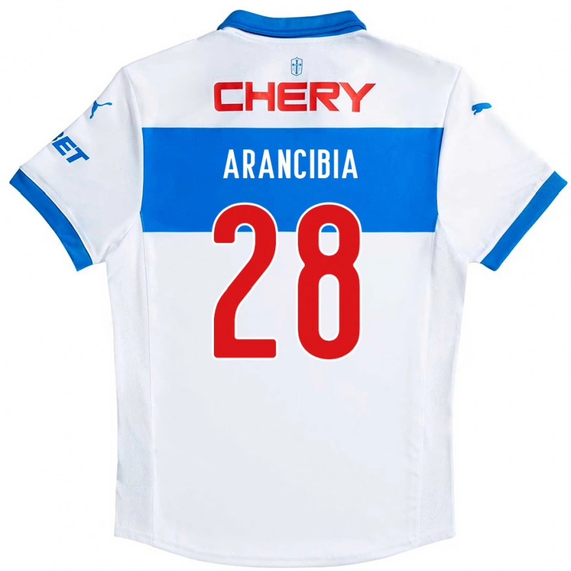 Danxen Herren Francisco Arancibia #28 Königsblau Weiß Heimtrikot Trikot 2025/26 T-Shirt Schweiz