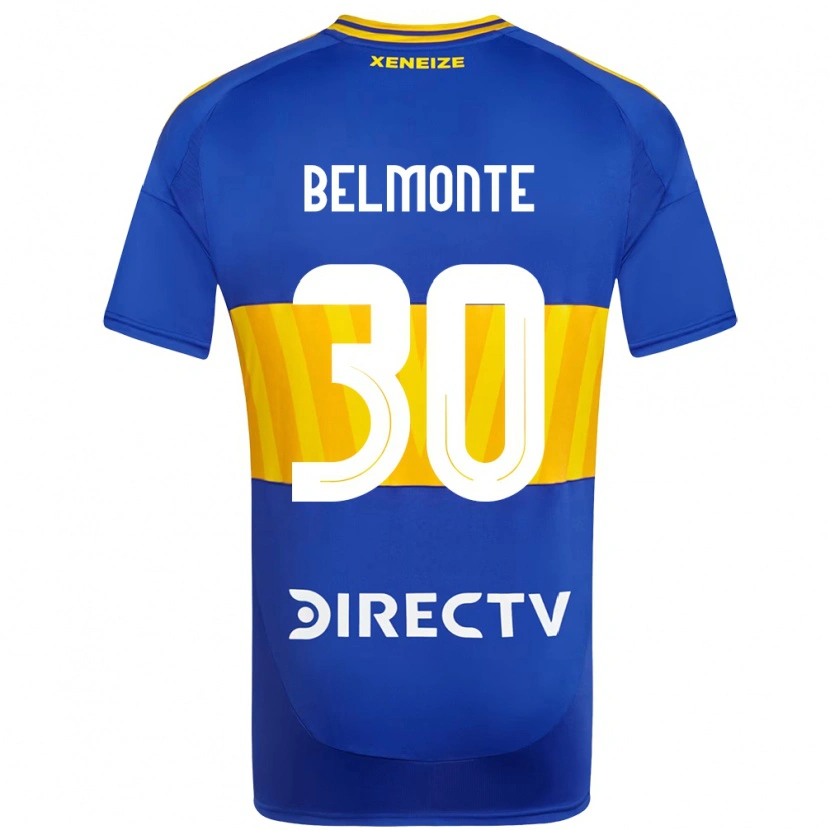 Danxen Herren Tomás Belmonte #30 Weiß Blau Heimtrikot Trikot 2025/26 T-Shirt Schweiz