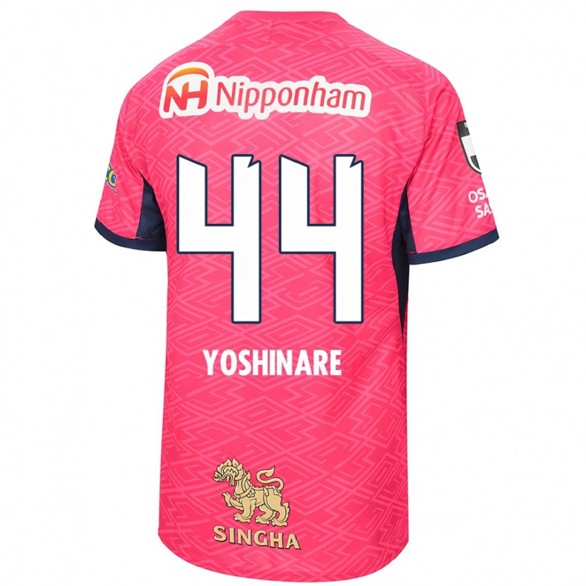 Danxen Herren Takaya Yoshinare #44 Weiß Sakura Rosa Heimtrikot Trikot 2025/26 T-Shirt Schweiz