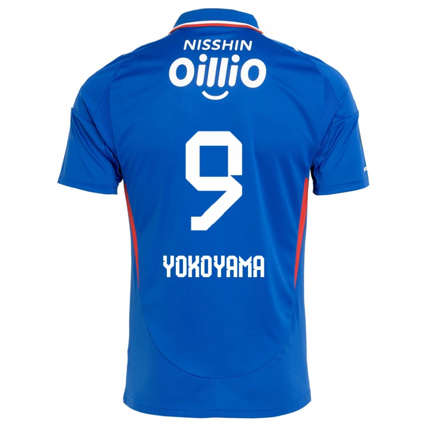 Danxen Herren Shunsuke Yokoyama #9 Weiß Königsblau Heimtrikot Trikot 2025/26 T-Shirt Schweiz