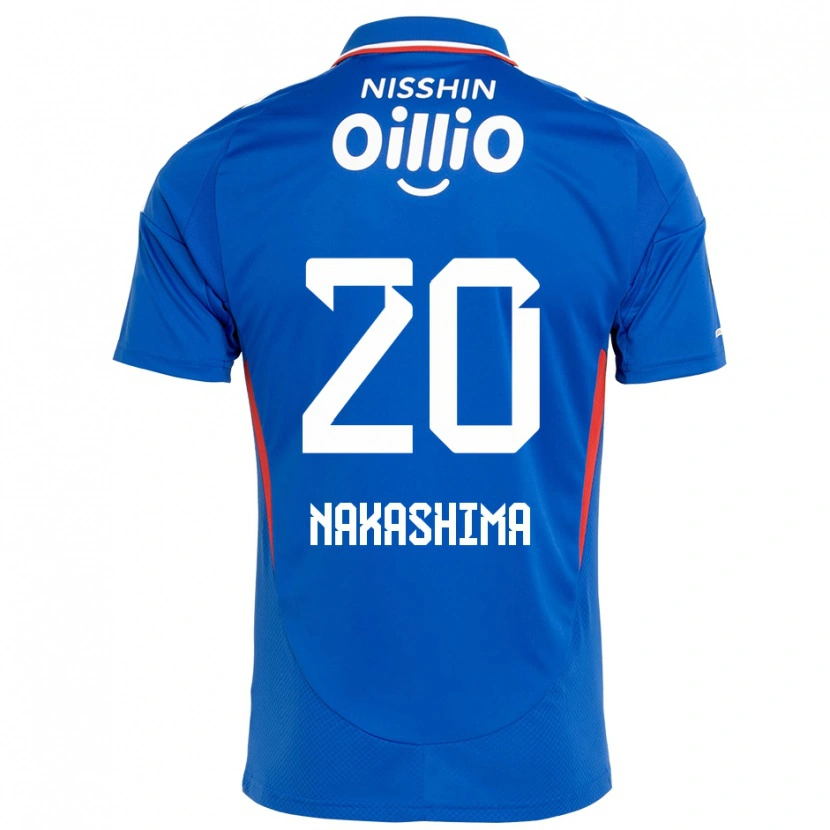 Danxen Herren Rikuto Nakashima #20 Weiß Königsblau Heimtrikot Trikot 2025/26 T-Shirt Schweiz