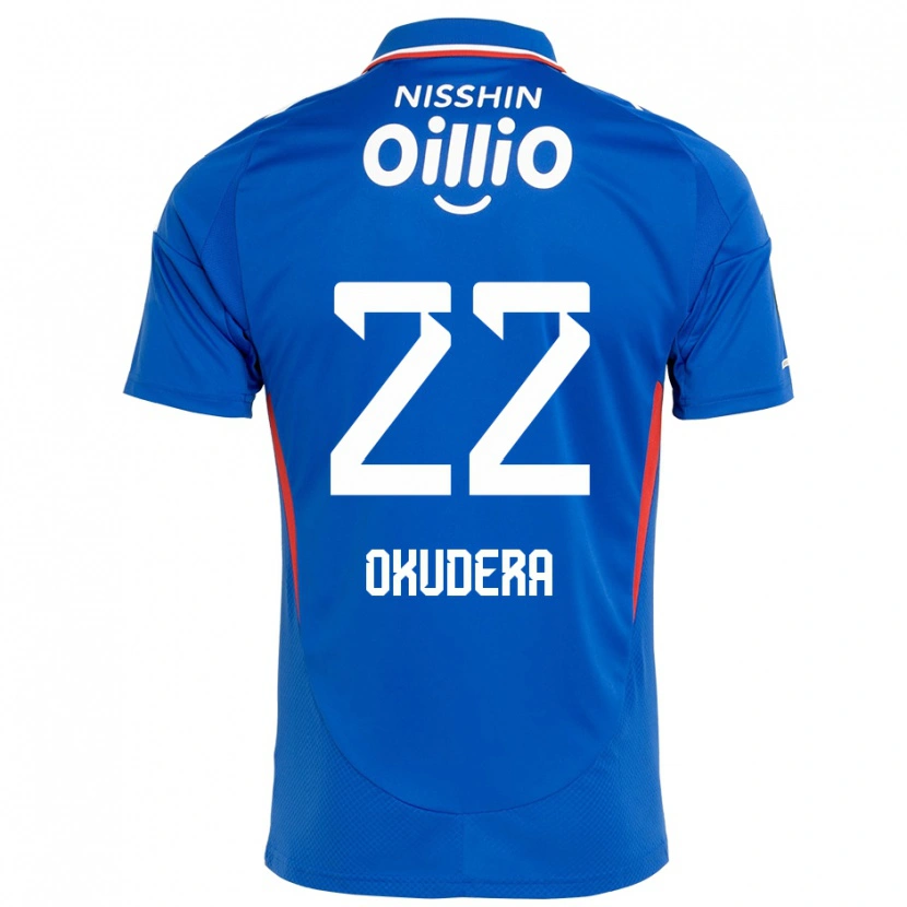 Danxen Herren Minato Okudera #22 Weiß Königsblau Heimtrikot Trikot 2025/26 T-Shirt Schweiz