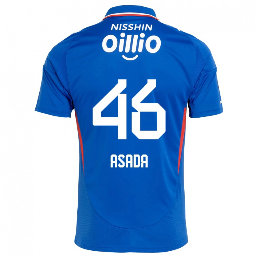 Danxen Herren Hiroto Asada #46 Weiß Königsblau Heimtrikot Trikot 2025/26 T-Shirt Schweiz