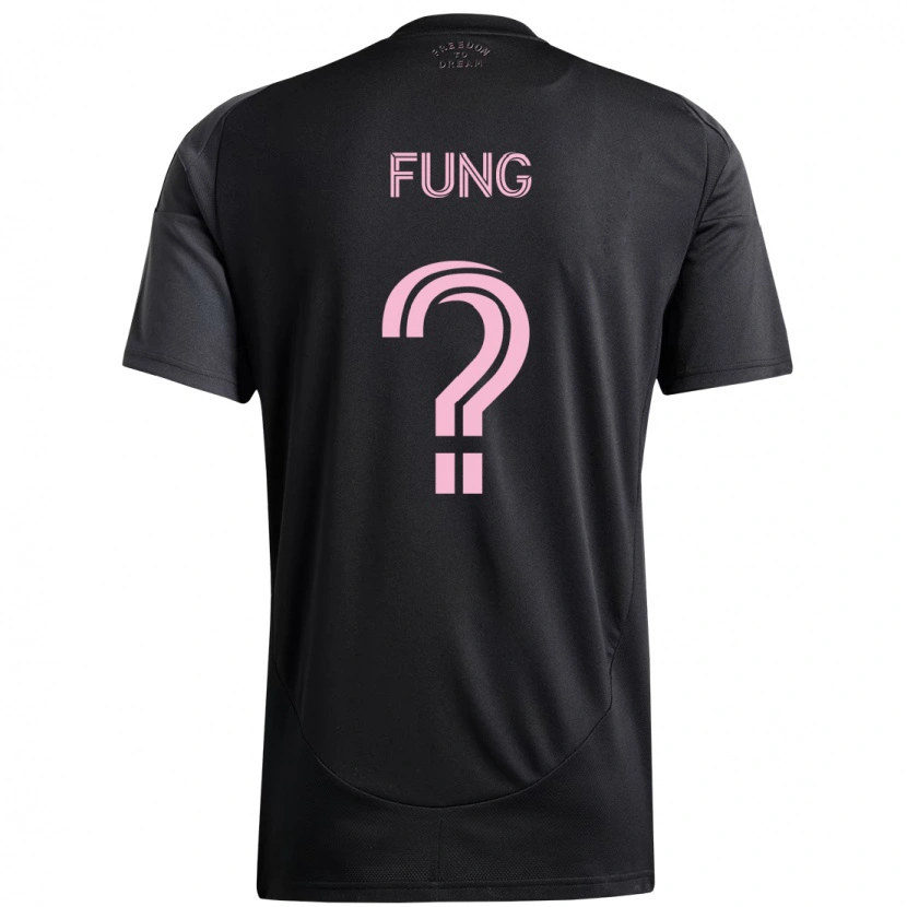 Danxen Herren Victor Fung #0 Rosa Schwarz Auswärtstrikot Trikot 2025/26 T-Shirt Schweiz