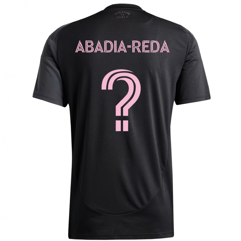 Danxen Herren Ezequiel Abadia-Reda #0 Rosa Schwarz Auswärtstrikot Trikot 2025/26 T-Shirt Schweiz