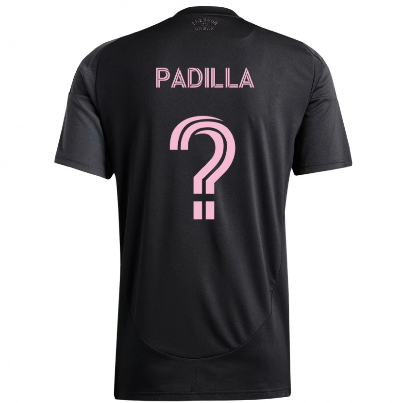 Danxen Herren Leandro Padilla #0 Rosa Schwarz Auswärtstrikot Trikot 2025/26 T-Shirt Schweiz