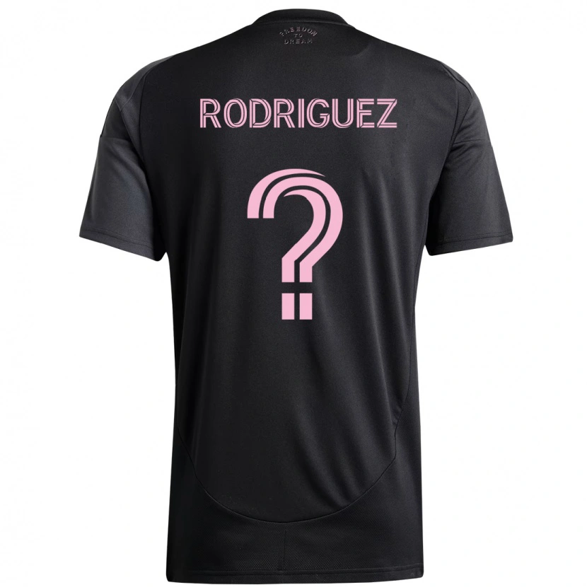 Danxen Herren Emerson Rodríguez #0 Rosa Schwarz Auswärtstrikot Trikot 2025/26 T-Shirt Schweiz