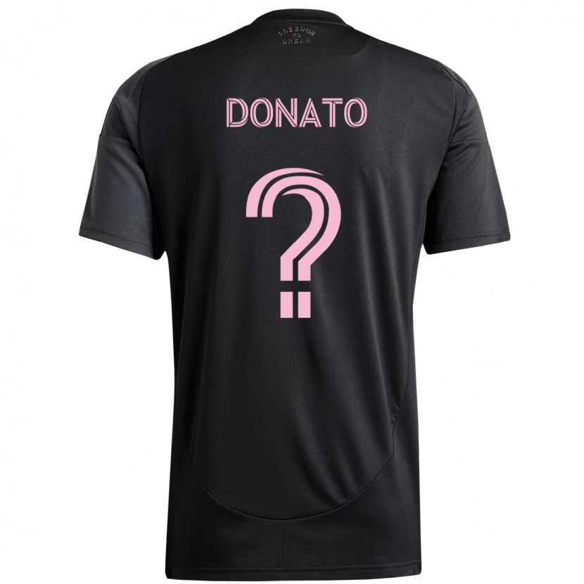 Danxen Herren Benjamin Donato #0 Rosa Schwarz Auswärtstrikot Trikot 2025/26 T-Shirt Schweiz