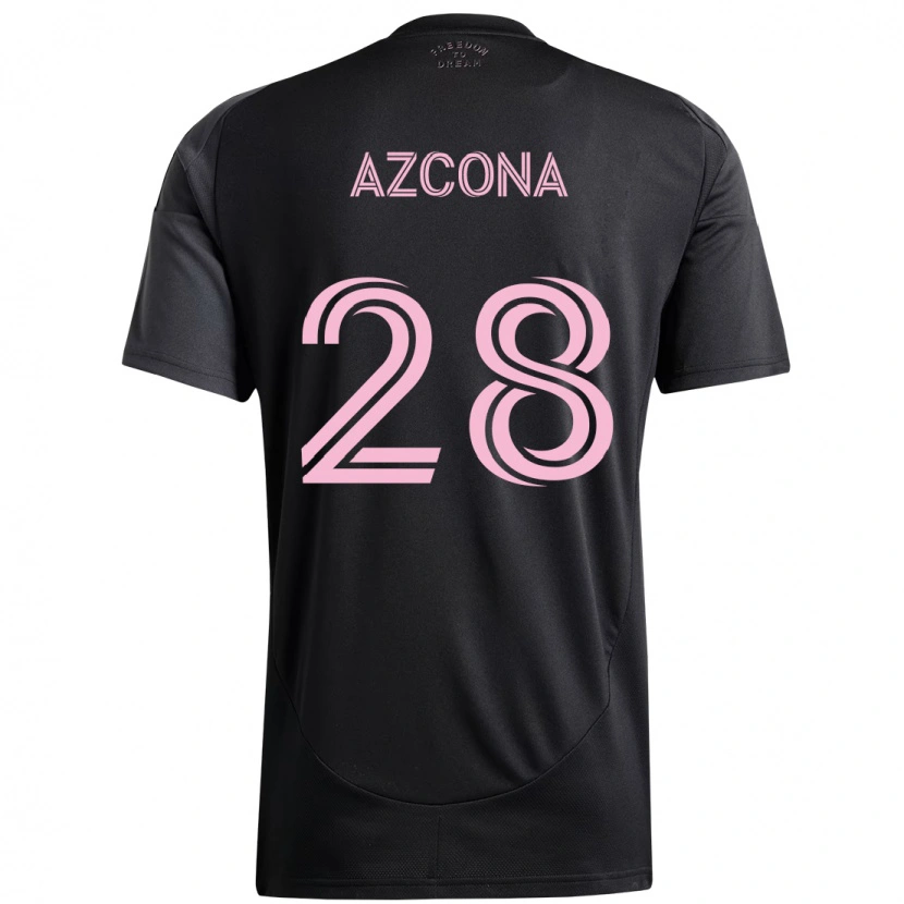 Danxen Herren Edison Azcona #28 Rosa Schwarz Auswärtstrikot Trikot 2025/26 T-Shirt Schweiz