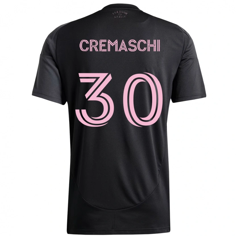 Danxen Herren Benja Cremaschi #30 Rosa Schwarz Auswärtstrikot Trikot 2025/26 T-Shirt Schweiz