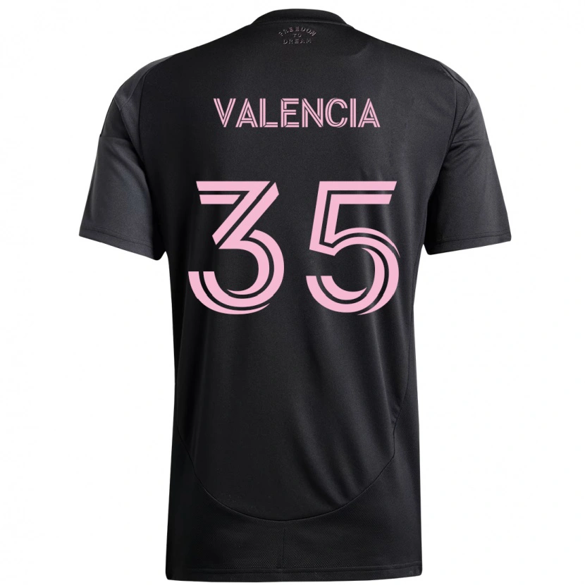 Danxen Herren Felipe Valencia #35 Rosa Schwarz Auswärtstrikot Trikot 2025/26 T-Shirt Schweiz