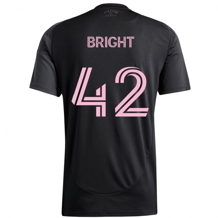 Danxen Herren Yannick Bright #42 Rosa Schwarz Auswärtstrikot Trikot 2025/26 T-Shirt Schweiz