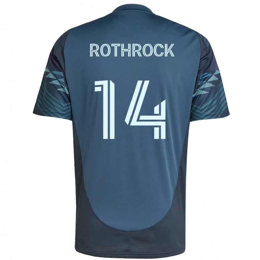 Danxen Herren Paul Rothrock #14 Grün Weiß Auswärtstrikot Trikot 2025/26 T-Shirt Schweiz