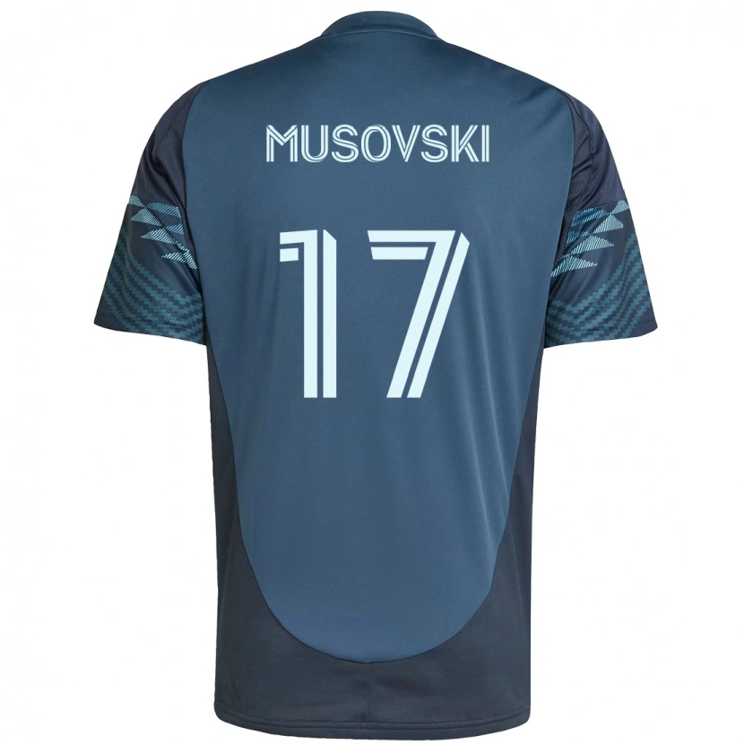 Danxen Herren Danny Musovski #17 Grün Weiß Auswärtstrikot Trikot 2025/26 T-Shirt Schweiz