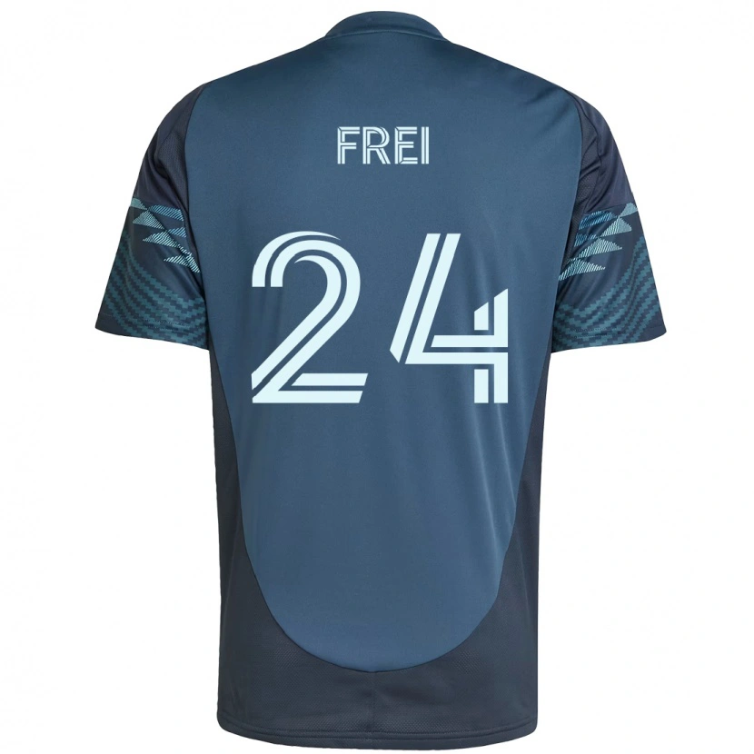 Danxen Herren Stefan Frei #24 Grün Weiß Auswärtstrikot Trikot 2025/26 T-Shirt Schweiz