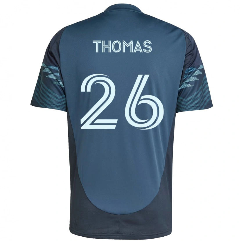 Danxen Herren Andrew Thomas #26 Grün Weiß Auswärtstrikot Trikot 2025/26 T-Shirt Schweiz