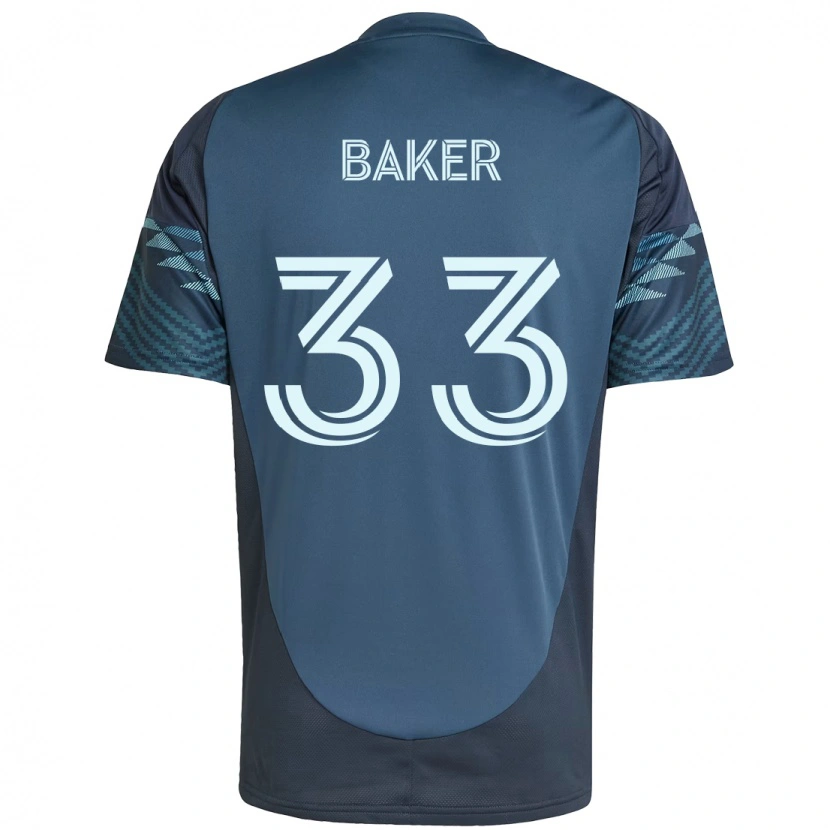 Danxen Herren Cody Baker #33 Grün Weiß Auswärtstrikot Trikot 2025/26 T-Shirt Schweiz