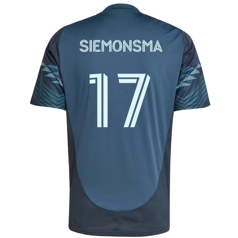 Danxen Herren Sianna Siemonsma #17 Grün Weiß Auswärtstrikot Trikot 2025/26 T-Shirt Schweiz