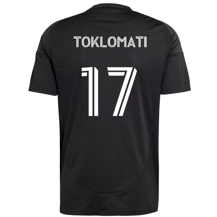 Danxen Herren Idan Toklomati #17 Himmelblau Weiß Auswärtstrikot Trikot 2025/26 T-Shirt Schweiz