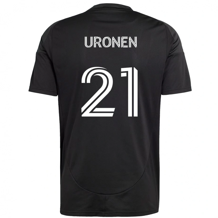 Danxen Herren Jere Uronen #21 Himmelblau Weiß Auswärtstrikot Trikot 2025/26 T-Shirt Schweiz