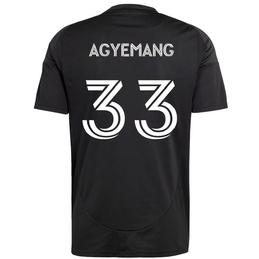 Danxen Herren Patrick Agyemang #33 Himmelblau Weiß Auswärtstrikot Trikot 2025/26 T-Shirt Schweiz