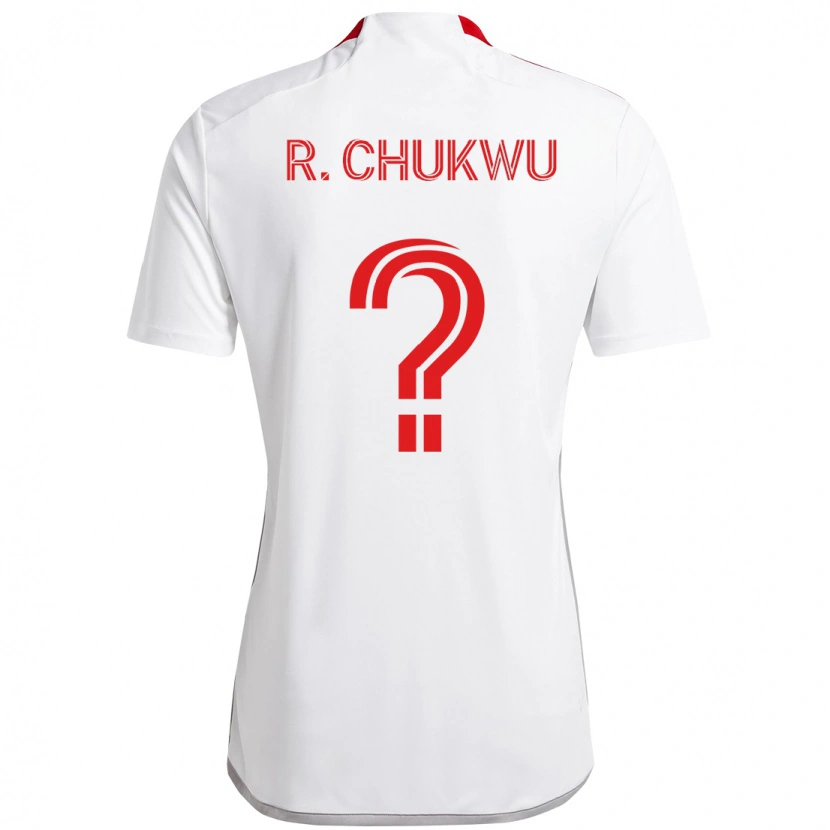 Danxen Herren Richard Chukwu #0 Rot Weiß Auswärtstrikot Trikot 2025/26 T-Shirt Schweiz