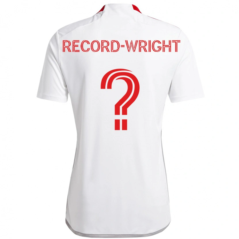 Danxen Herren Kemari Record-Wright #0 Rot Weiß Auswärtstrikot Trikot 2025/26 T-Shirt Schweiz