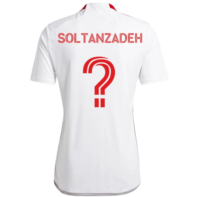 Danxen Herren Shayan Soltanzadeh #0 Rot Weiß Auswärtstrikot Trikot 2025/26 T-Shirt Schweiz