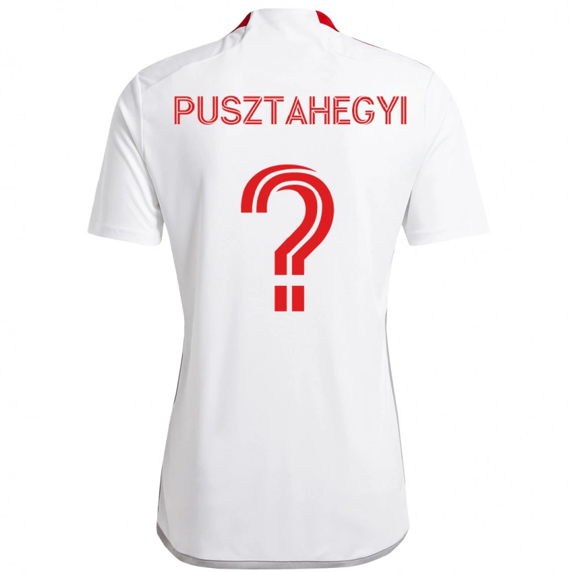 Danxen Herren Tristan Pusztahegyi #0 Rot Weiß Auswärtstrikot Trikot 2025/26 T-Shirt Schweiz