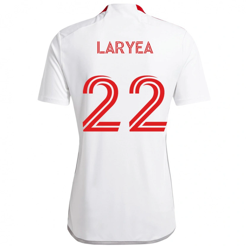 Danxen Herren Richie Laryea #22 Rot Weiß Auswärtstrikot Trikot 2025/26 T-Shirt Schweiz