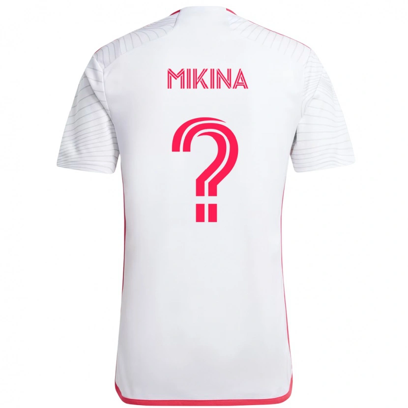 Danxen Herren Gabriel Mikina #0 Magenta Weiß Auswärtstrikot Trikot 2025/26 T-Shirt Schweiz