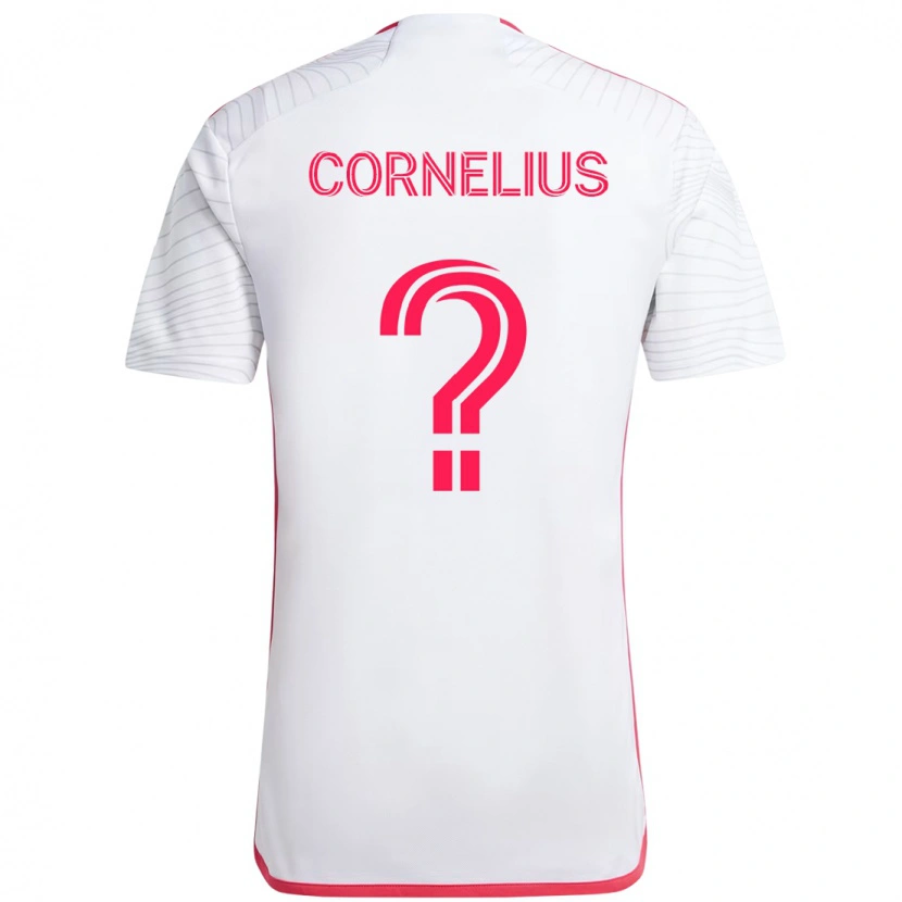 Danxen Herren Lorenzo Cornelius #0 Magenta Weiß Auswärtstrikot Trikot 2025/26 T-Shirt Schweiz