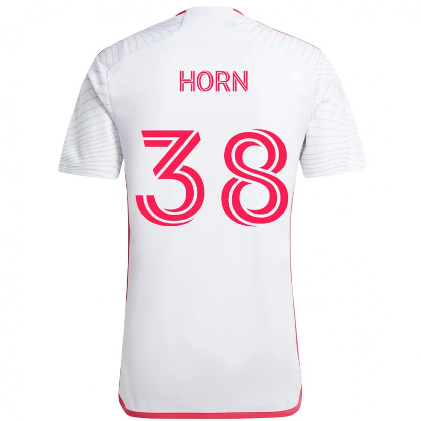 Danxen Herren Jannes Horn #38 Magenta Weiß Auswärtstrikot Trikot 2025/26 T-Shirt Schweiz