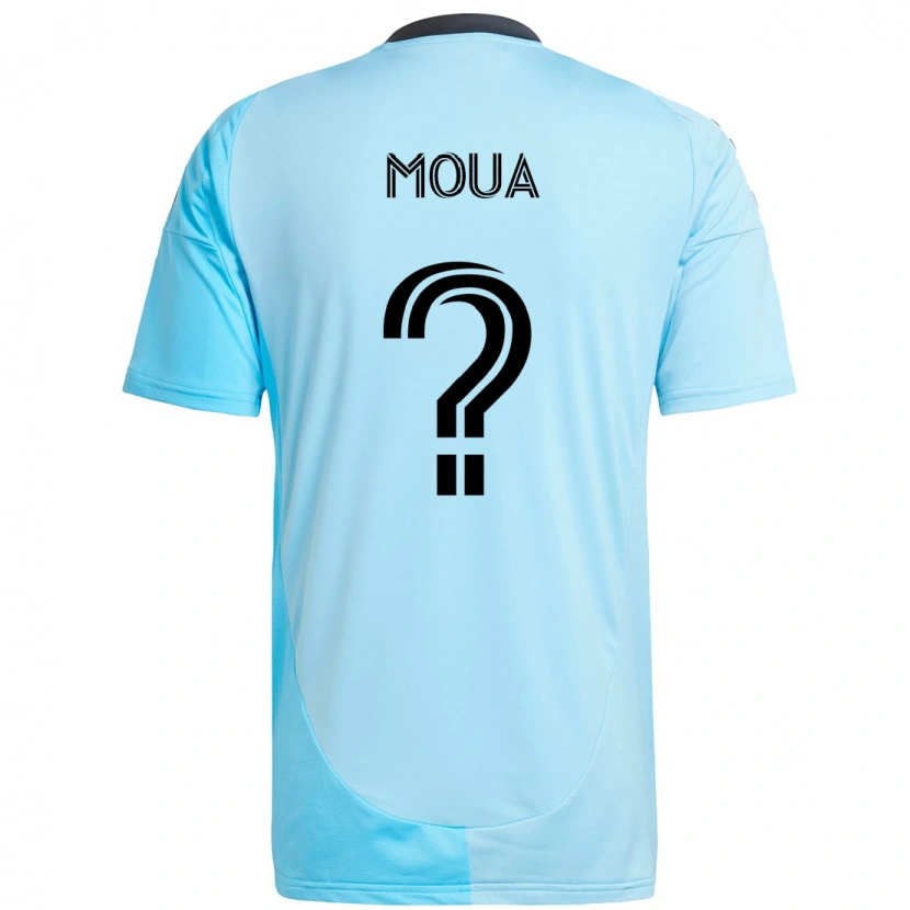 Danxen Herren Nathan Moua #0 Schwarz Blau Auswärtstrikot Trikot 2025/26 T-Shirt Schweiz