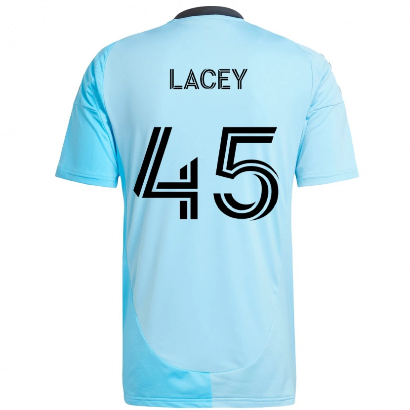 Danxen Herren Kameron Lacey #45 Schwarz Blau Auswärtstrikot Trikot 2025/26 T-Shirt Schweiz