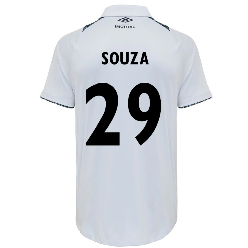 Danxen Herren Diego Souza #29 Blau Schwarz Weiß Auswärtstrikot Trikot 2025/26 T-Shirt Schweiz